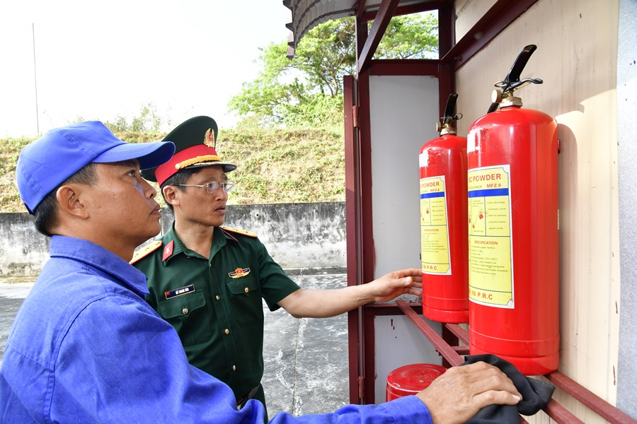 Ống kính bạn đọc: Kho 302 chủ động phòng, chống cháy, nổ